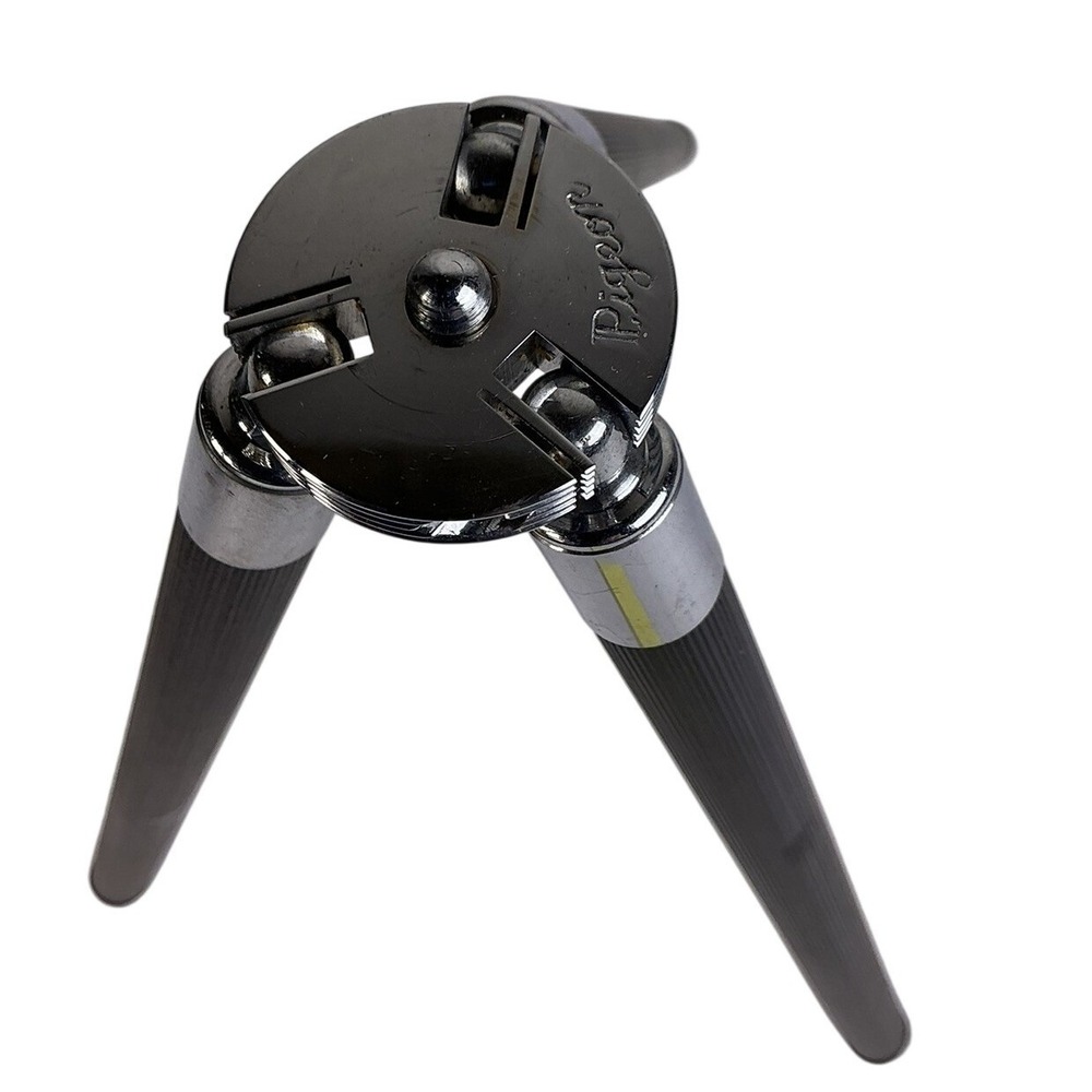 Pigeon Mini Tripod Tabletop Camera Stand Black Metal 3 Leg Compact
